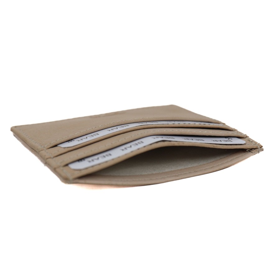 Bear Design Sleuteletuis & Klein Lederwaren | Pasjeshouder 'Maikel' Cp 5053 Dove