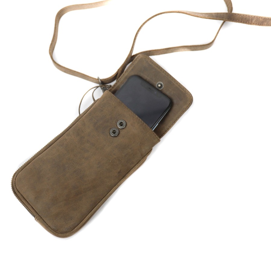 Bear Design Telefoontasjes | Telefoontasje 'Ahana' Bruin - Hd 2106
