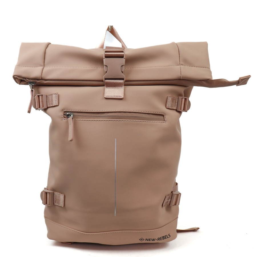 New Rebels Laptoptassen T/M 15,6 Inch | Rugzak 'William' 17L Roze