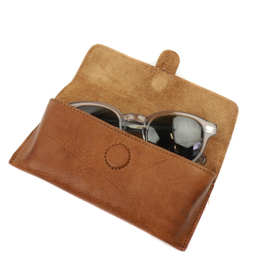 Bear Design Brillenkokers | Brillenkoker 'Weta' Cognac