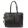 Bear Design Laptoptassen T/M 15,6 Inch | Hand-/Schoudertas 'Binni' Zwart