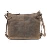 Bear Design Middelmaat Schoudertassen | Schoudertasje 'Petra' Hd 4099 Donker Bruin