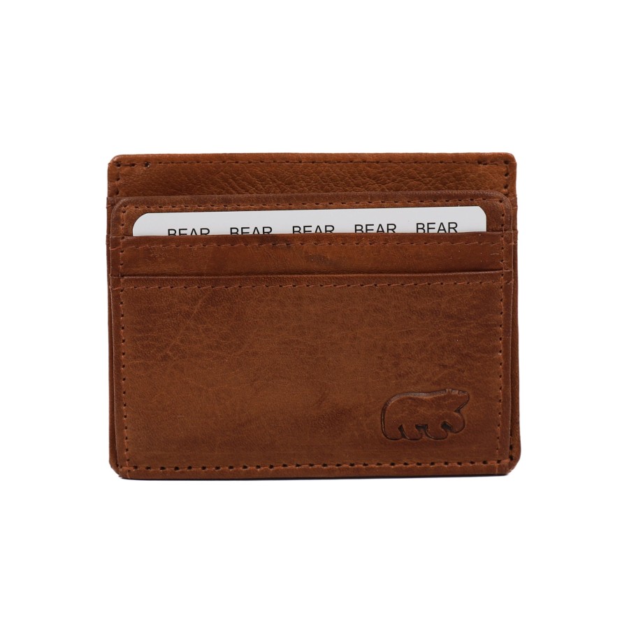 Bear Design Pasjeshouders | Pasjeshouder 'Marco' Cognac