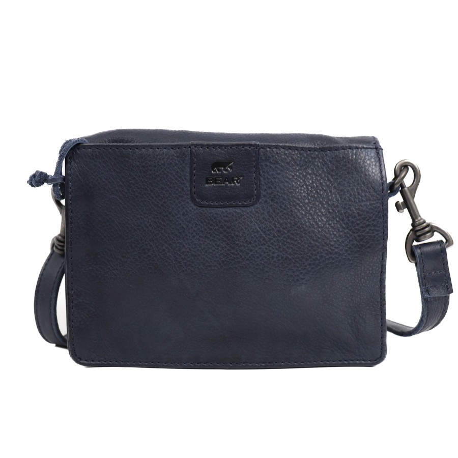 Bear Design Kleine Schoudertassen | Enveloptasje 'Joelle' Navy