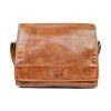 Bear Design Middelmaat Schoudertassen | Schoudertas 'Hanna' Cl 40027 Cognac