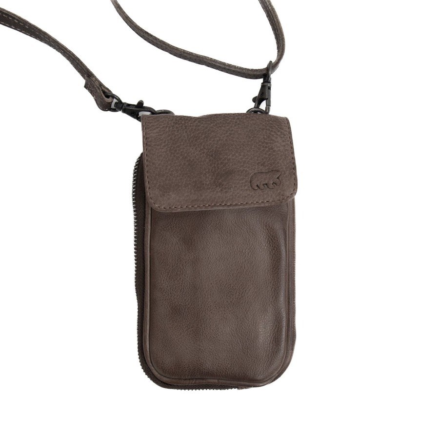Bear Design Telefoontasjes | Telefoontasje 'Ahana' Cp 2106 Slate