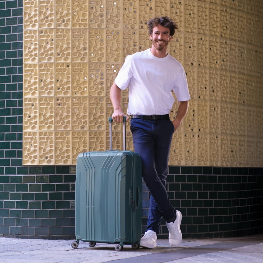 Travelite Verre Reis | Elvaa Trolley L Blue/Grey Blauw/Grijs