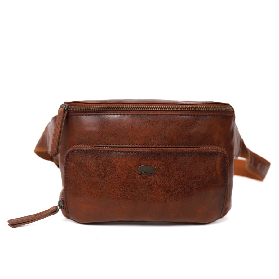 Bear Design Heuptassen | Heuptas 'Riley' Cognac