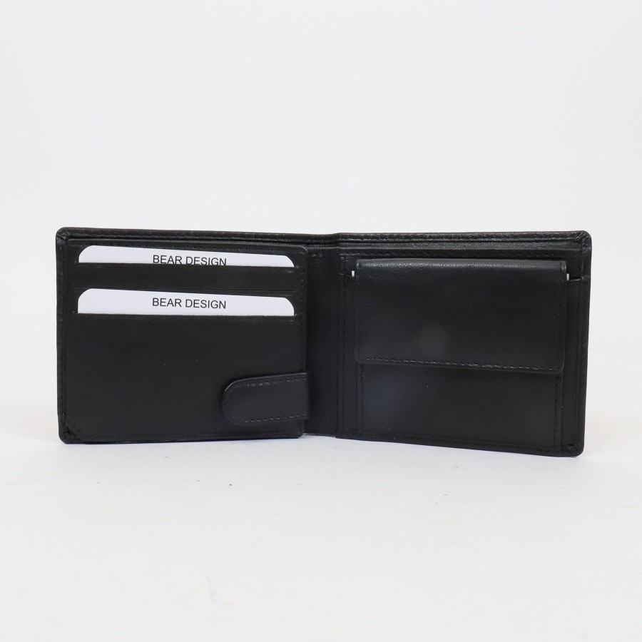 Bear Design Billfolds | Billfold 'Joost' Zwart