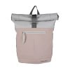New Rebels Laptoptassen T/M 15,6 Inch | Waterafstotende Rugzak 'Mart' 16L Roze/Beige