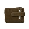Bear Design Sleuteletuis & Klein Lederwaren | Portemonneetje 'Carrie' Cp 4110 Groen