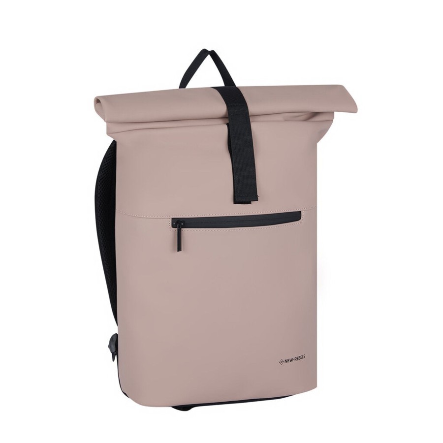 New Rebels Laptoptassen T/M 15,6 Inch | Rugzak 'Montgomery' 15L Old Pink