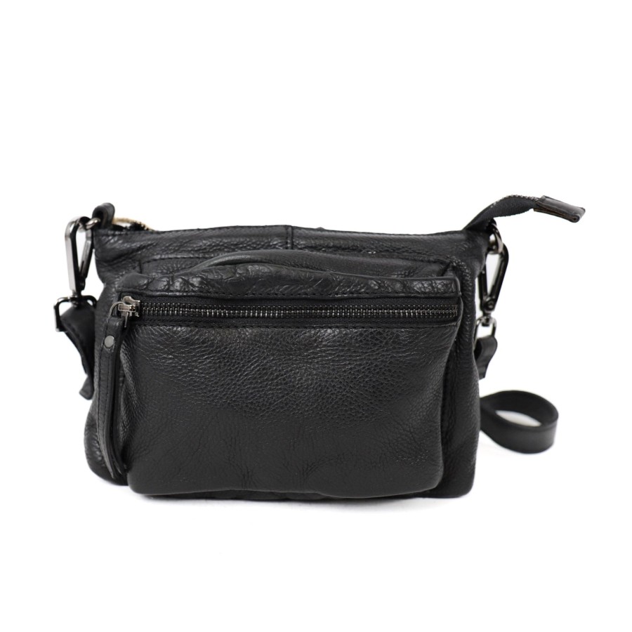 Bear Design Crossbody Tassen | Schoudertasje 'Norah' Zwart