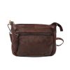 Bear Design Crossbody Tassen | Schoudertasje 'Norah' Donkerbruin