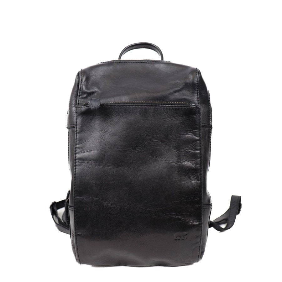 Bear Design Middelmaat Rugzakken | Rugzakje 'Sil' Zwart