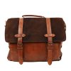 Bear Design Laptoptassen T/M 15,6 Inch | Aktetas 'Dijn' Cognac