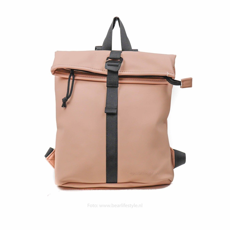 New Rebels Waterproof Rugzakken | Waterdicht Rugzakje 'Mart' Mini 9L Roze
