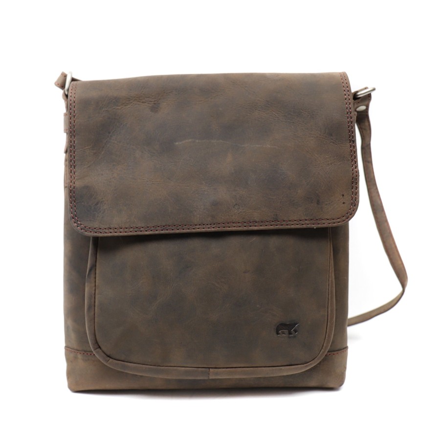 Bear Design Middelmaat Schoudertassen | Schoudertasje 'Anita' Bruin - Hd 3915