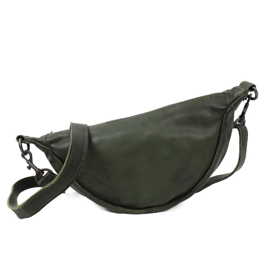 Bear Design Heuptassen | Crossbody Tasje 'Toon' Groen