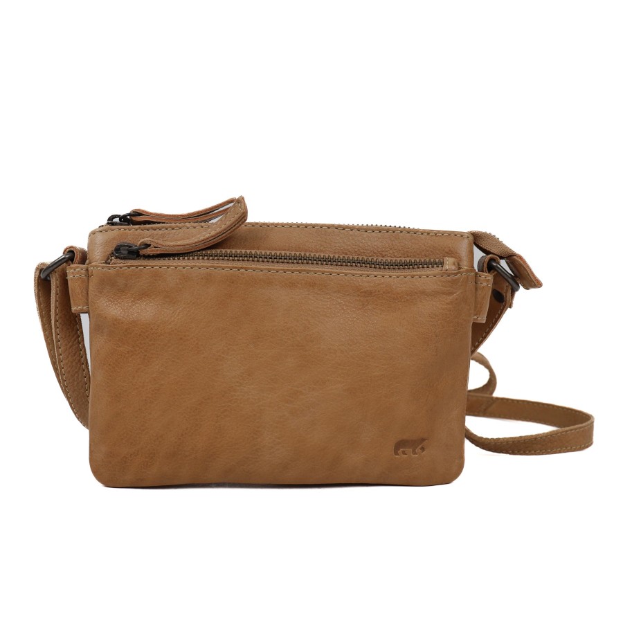 Bear Design Crossbody Tassen | Schoudertasje 'Maithe' Cl 41703 Beige