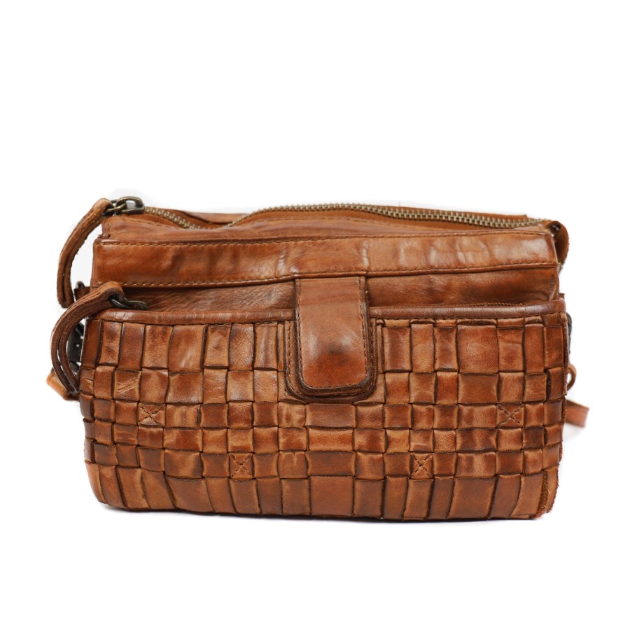 Bear Design Crossbody Tassen | Schoudertasje 'Sofia' Cl 32663 Cognac