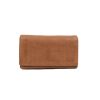 Bear Design Middelmaat Portemonnees | Overslag Portemonnee 'Brigitte' Taupe - Cp 6700