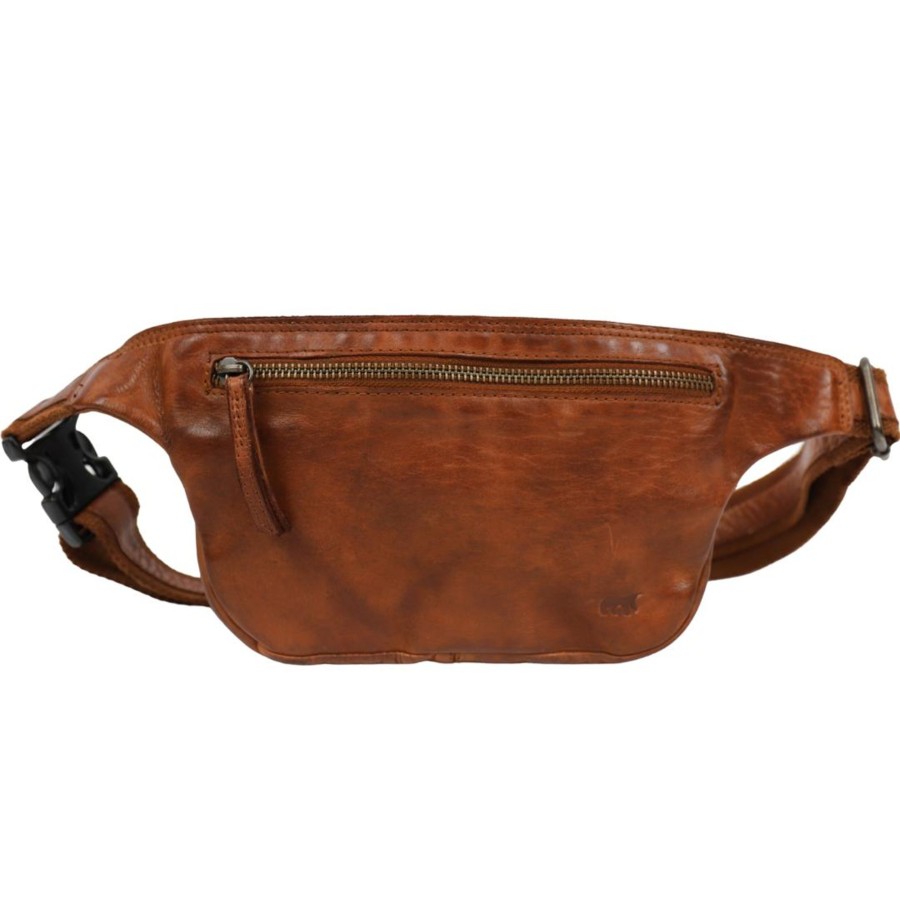 Bear Design Heuptassen | Heuptasje 'Emmi' Cl 36063 Cognac