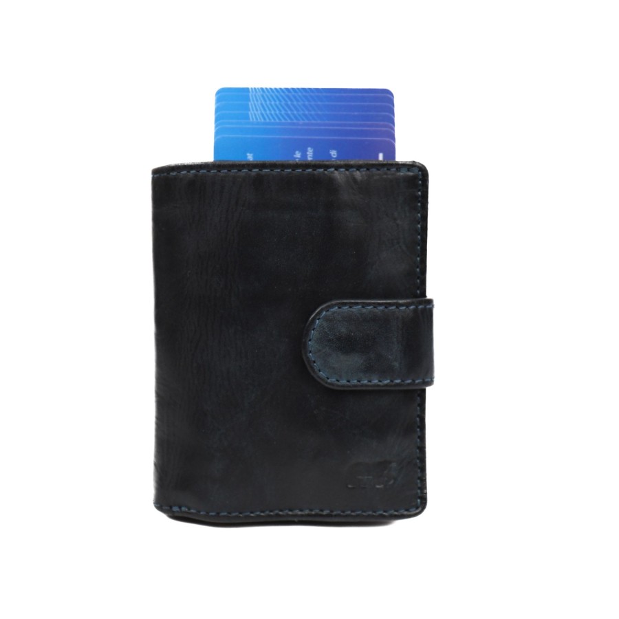 Bear Design Pasjeshouders | Pasjeshouder 'Bobby' Cl 15689 Donkerblauw