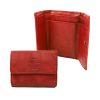 Bear Design Sleuteletuis & Klein Lederwaren | Portemonneetje 'Jolie' Cl 14618 Rood