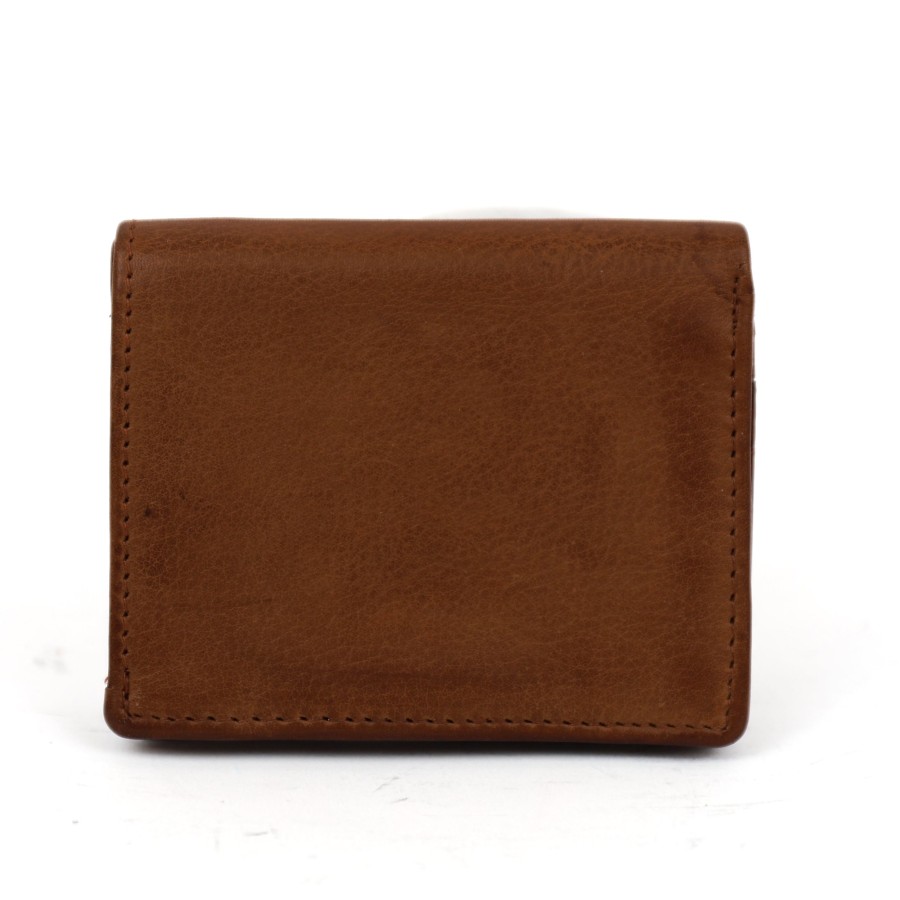 Bear Design Kleine Portemonnees | Portemonneetje 'Martine' Cognac
