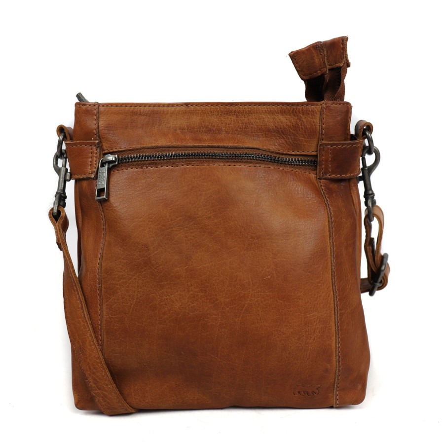 Bear Design Middelmaat Schoudertassen | Schoudertasje 'Teppie' Cp 2220 Cognac