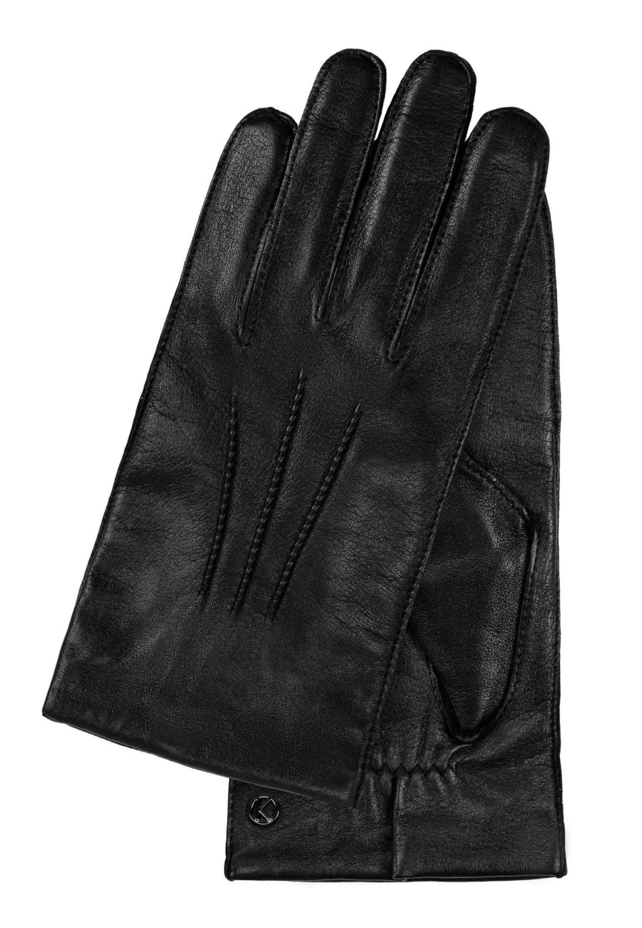 Otto Kessler Leren Handschoenen | Heren Handschoenen 'Paul' Zwart
