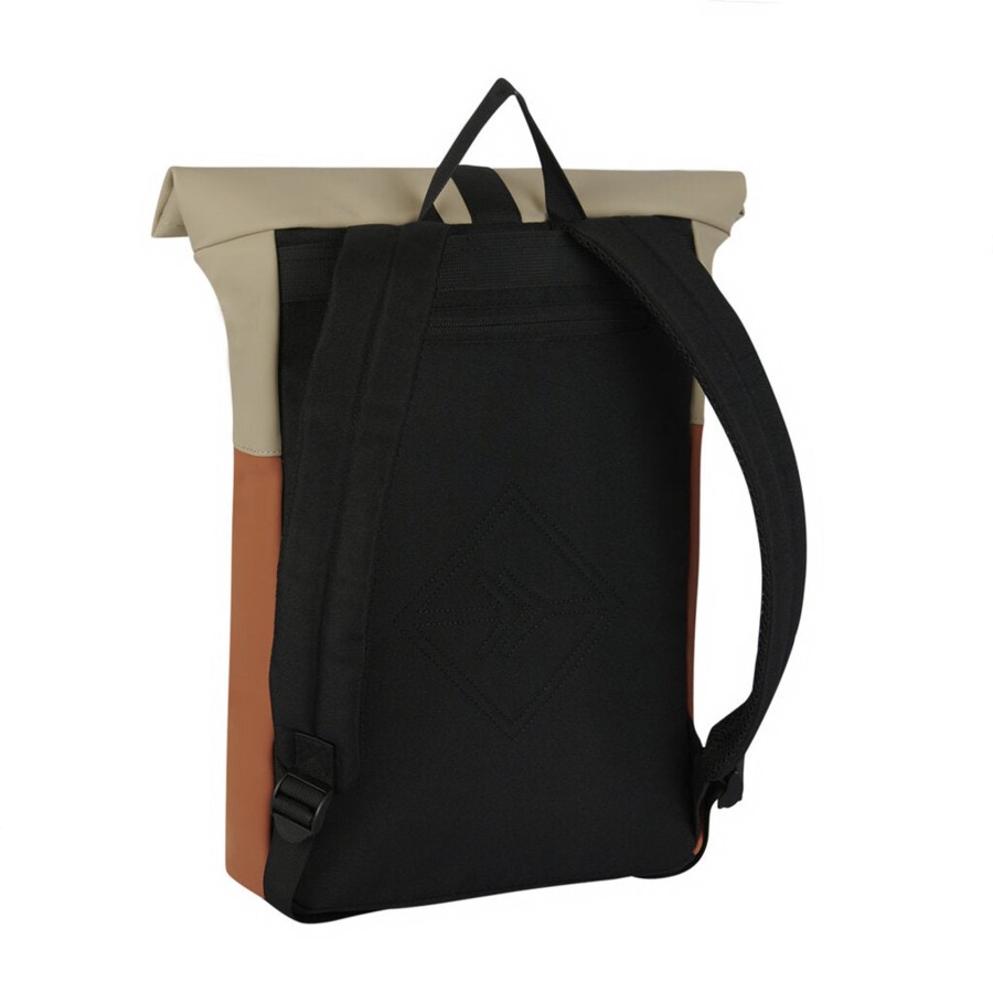 New Rebels Laptoptassen T/M 15,6 Inch | Rugzak 'Montgomery' 15L Orange/Beige