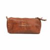 Bear Design Sleuteletuis & Klein Lederwaren | Pennenetui 'Tito' Xl Cognac - Cl 6258