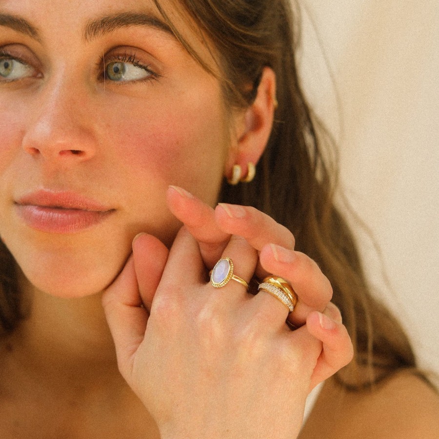 Josephina Jewelry Ringen | Vintage Luna Moonstone Ring