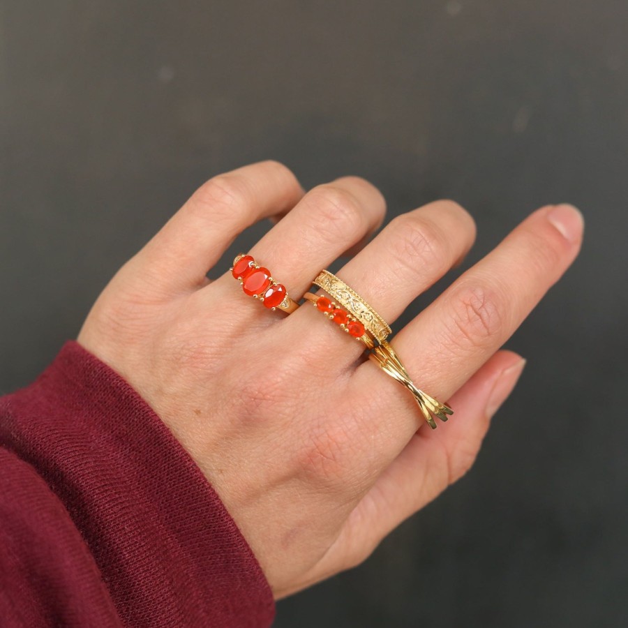 Josephina Jewelry Ringen | Molly Carneool Ring
