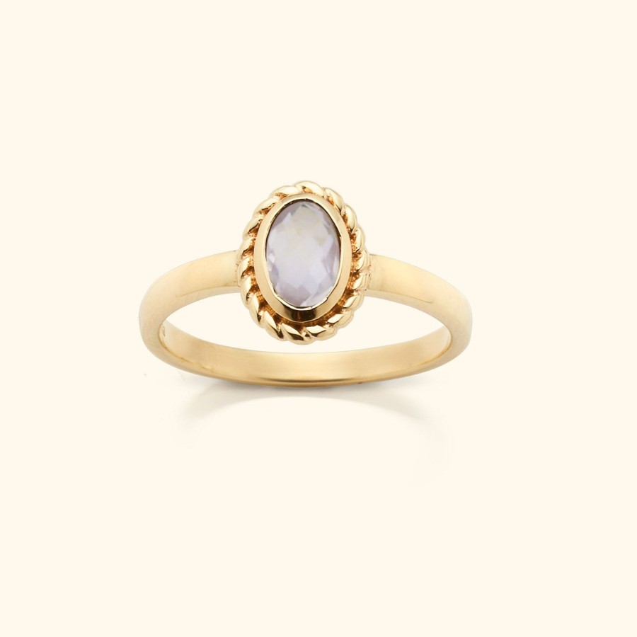 Josephina Jewelry Ringen | Sim Rose Quartz Ring