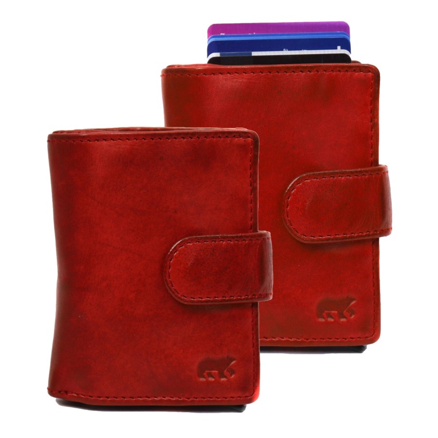 Bear Design Pasjeshouders | Pasjeshouder 'Kris' Cl 15253 Rood
