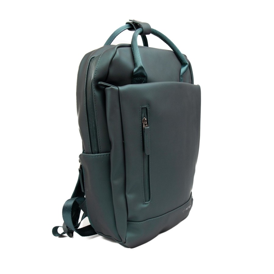 New Rebels Laptoptassen T/M 14 Inch | Rugzak 'Harper' Groen