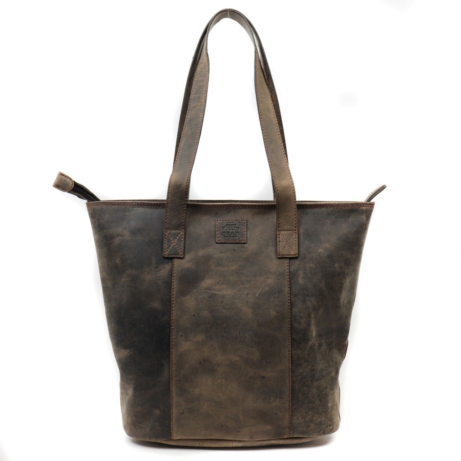 Bear Design Kleine Shoppers | Shopper 'Janneke' Bruin