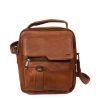 Bear Design Crossbody Tassen | Schoudertas 'Jarmo' Cognac