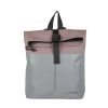 New Rebels Waterproof Rugzakken | Waterdicht Rugzakje 'Mart' Mini 9L Paars/Reflectief