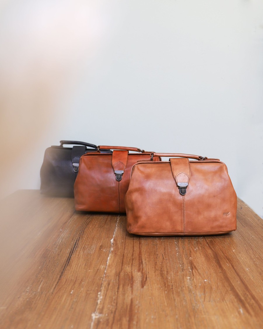 Bear Design Kleine Handtassen | Dokterstasje 'Julia' L Zwart