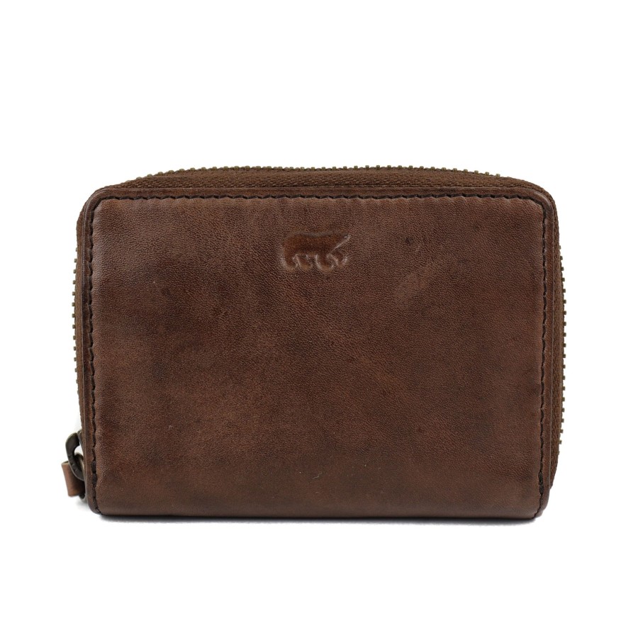Bear Design Pasjeshouders | Pasjeshouder 'Rudie' Cl 19408 Donkerbruin