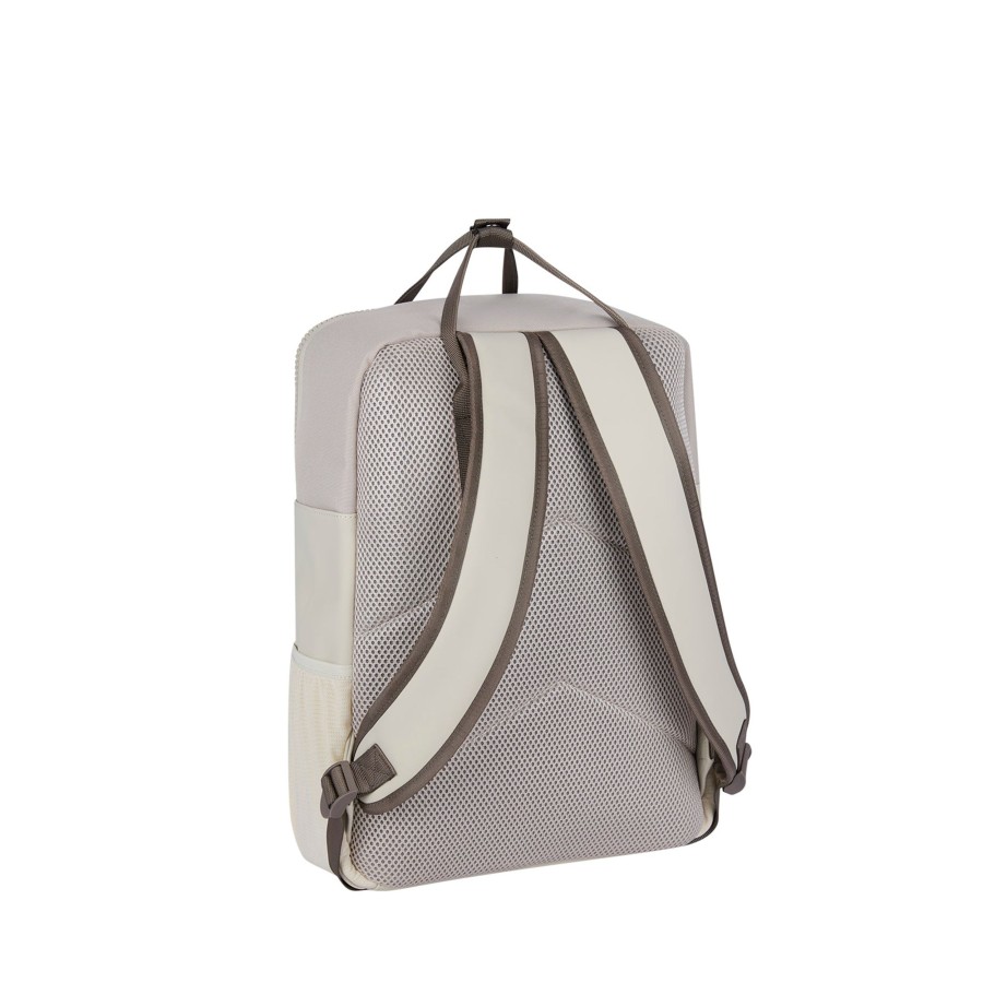 New Rebels Laptoptassen T/M 15,6 Inch | Rugzak 'Springfield' Beige Beige/Beige