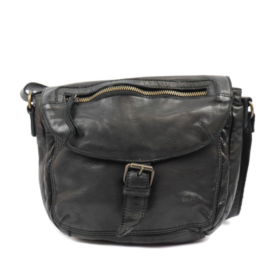 Bear Design Middelmaat Schoudertassen | Schoudertasje 'Mattea' Cl 32609 Zwart