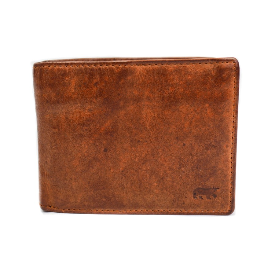 Bear Design Billfolds | Billfold 'Pim' Cognac