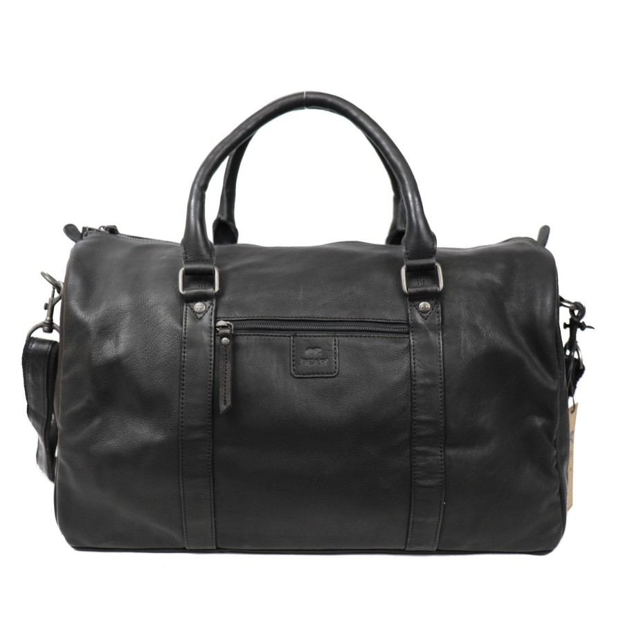 Bear Design Autovakantie | Weekendtas 'Daniel' M Zwart - Cp 2293