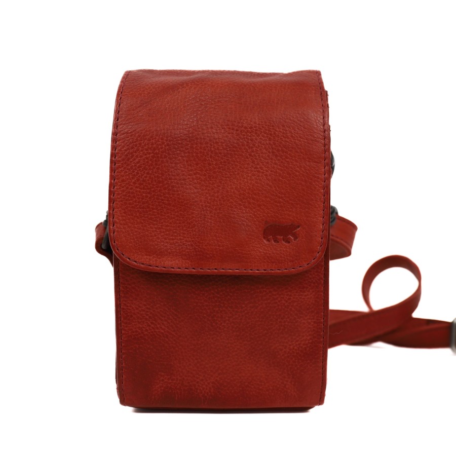 Bear Design Heuptassen | Schoudertasje 'Robbie' 2.0 Rood