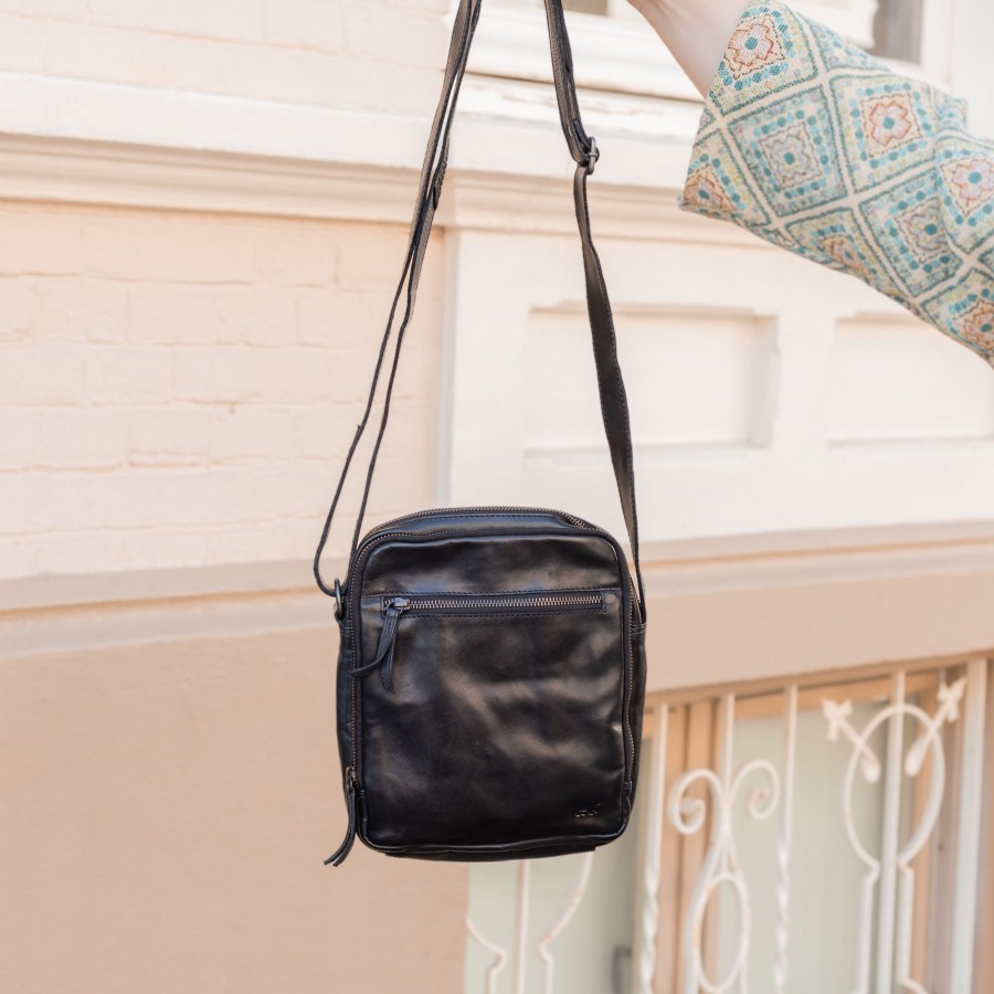 Bear Design Crossbody Tassen | Schoudertasje 'Luz' Zwart